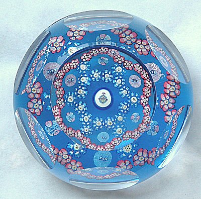 Whitefriars millefiore Orb paperweight