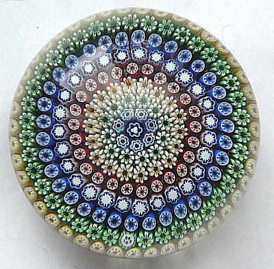 Baccarat Concentric Paperweight